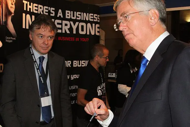 micheal Fallon at Made