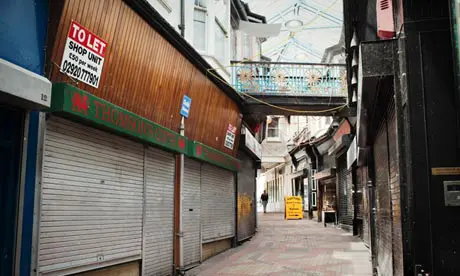 Newport City Centre Empty Shops