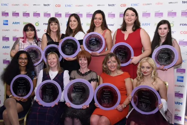 FDM everywoman in Technology Awards. Photo by Steve Dunlop.