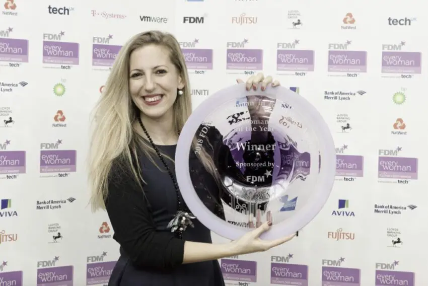 2018 FDM everywoman in Technology Awards.
