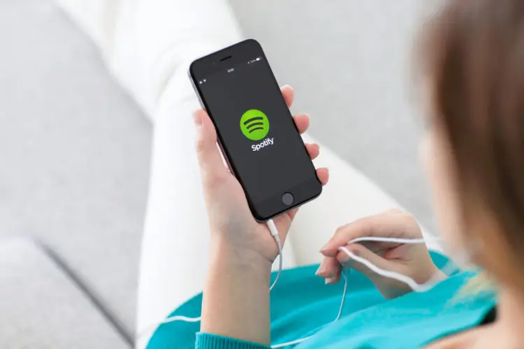 Spotify on iPhone