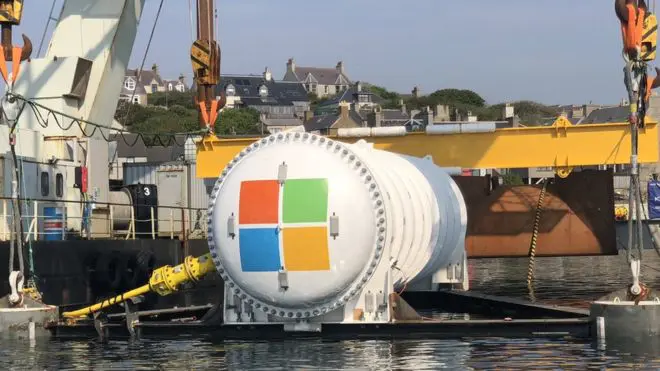 microsoft underwater