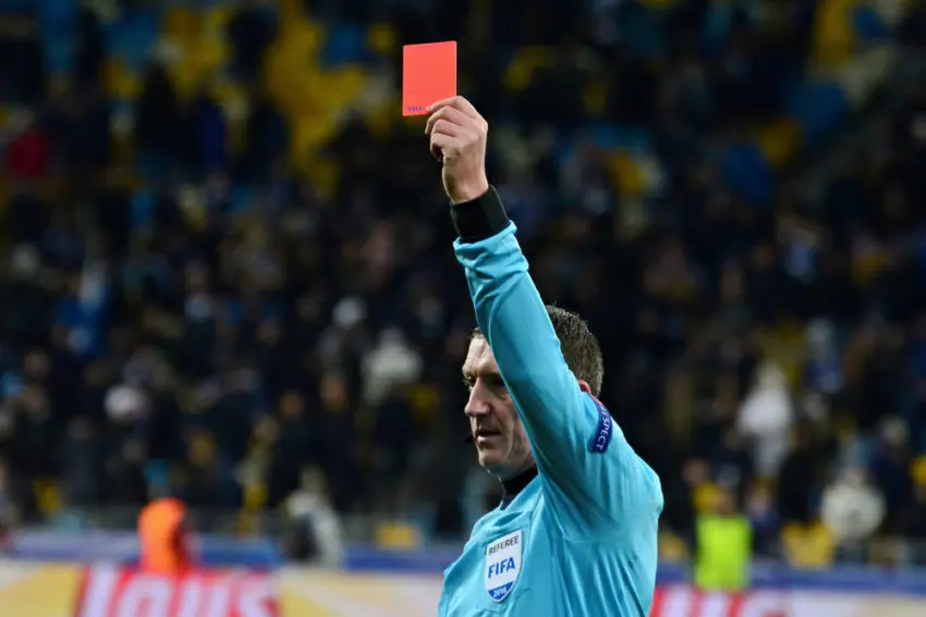 referee red card