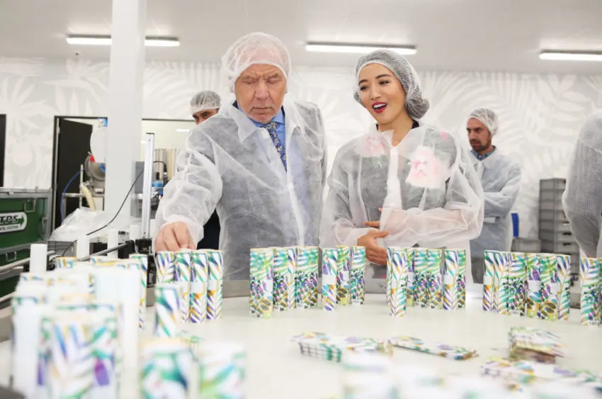 Lord Sugar unveils TropicÕs new Croydon headquarters with founder Susie Ma after £4m investment