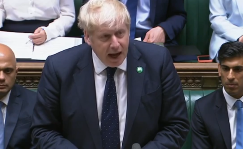 Boris Johnson NI Raise