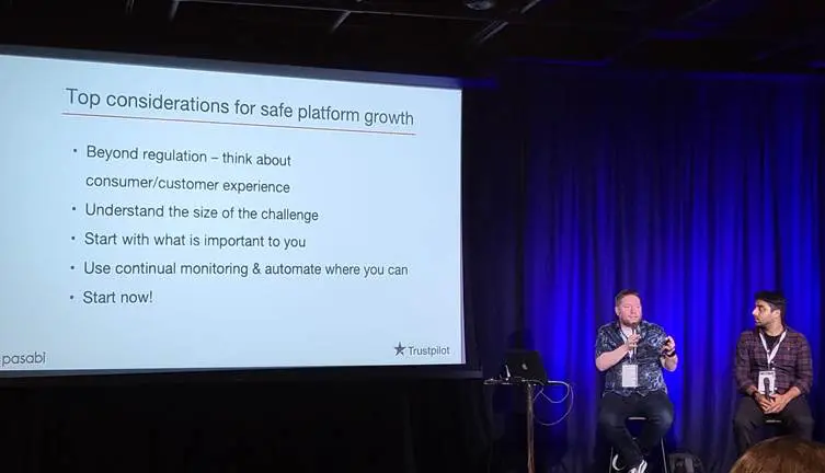 The CEO and co-founder of UK fraud detection platform, Pasabi, has addressed delegates at the Marketplace Risk Management Conference alongside key speakers from Uber, Google and eBay.