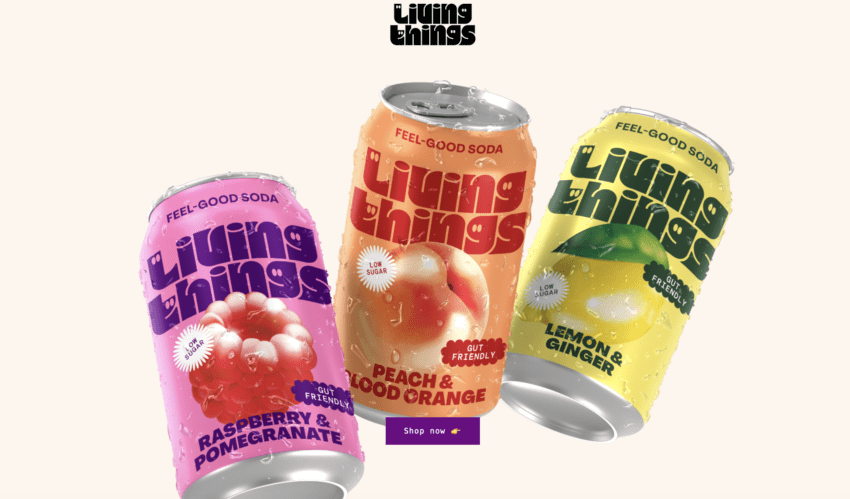 A brand-new functional drinks brand that wants to revolutionise the soft drinks market has announced its official launch. With an emphasis on gut-friendly ingredients and a commitment to environmental sustainability, Living Things brings a refreshing range of gut health focused prebiotic sodas that it hopes will redefine the concept of guilt-free refreshment.