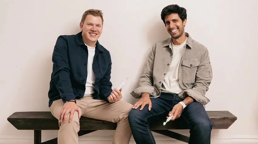 When Gyve Safavi and Mark Rushmore first met on a speedboat in the south of France — with advertising tycoon Sir Martin Sorrell also on board — few could have predicted that the chance encounter would spark a £24 million sustainable toothbrush business.