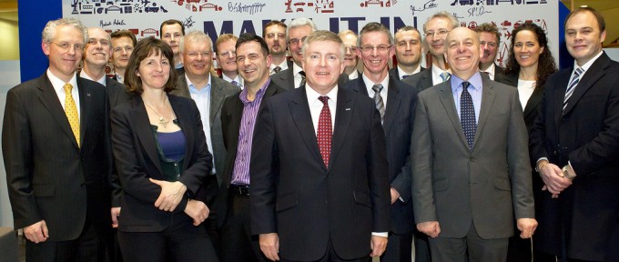 Mark Prisk with Make it in Great Britain Champions