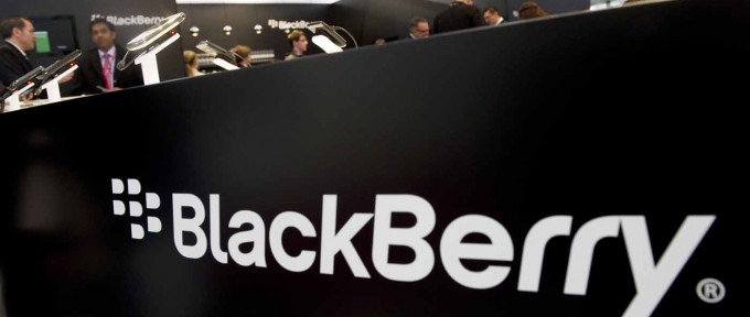 The Blackberry stand at cebit