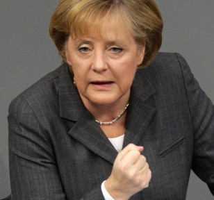 Merkel Gives Declaration On Economic Stimulus Package