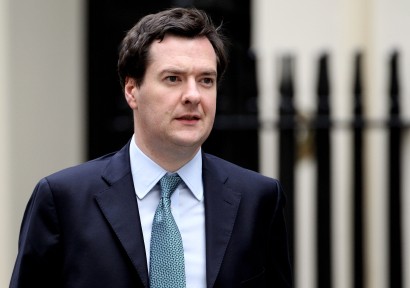 George Osborne Leaves Number 11 Downing Street
