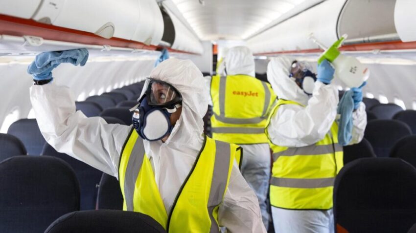 Easyjet deep cleaning