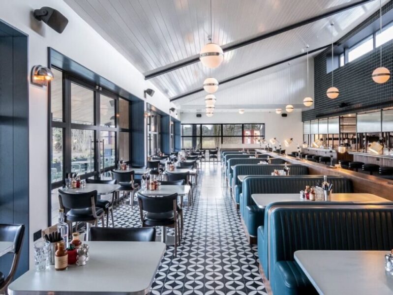 The restaurant at Javad Marandi’s new budged-chic hotel chain