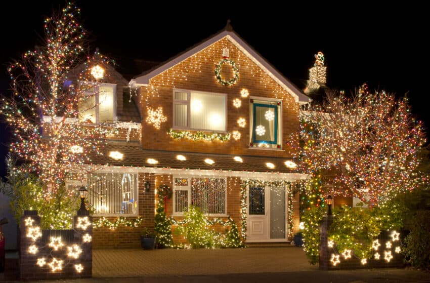 Christmas lights