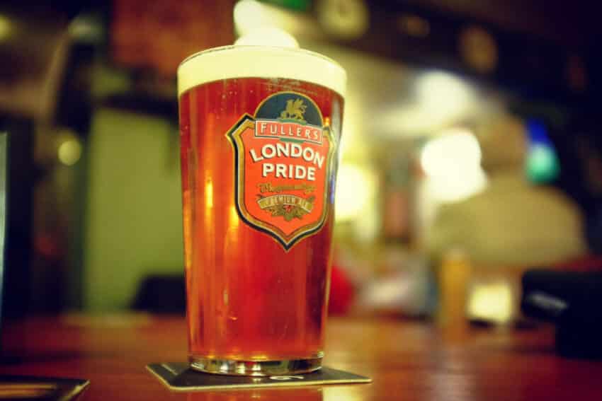London Pride beer
