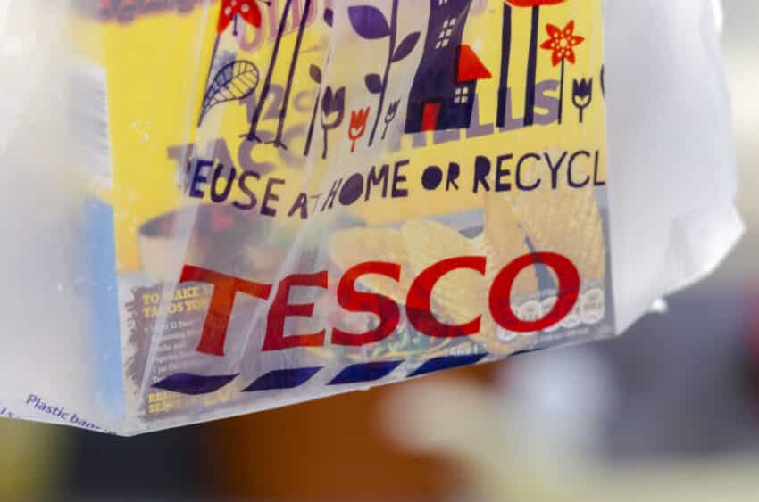 Tesco carrier bag