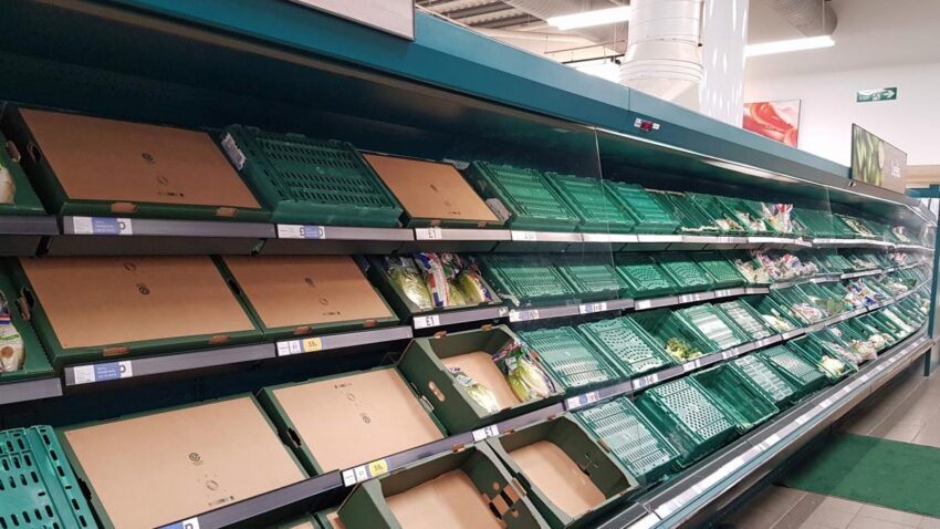Empty Shelves