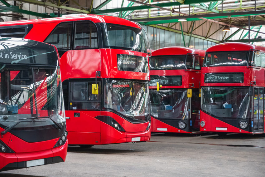 London Bus routes run by Amazon