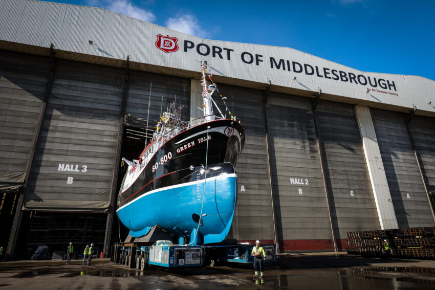 Family-owned shipbuilder, Parkol Marine Engineering, has announced the launch of its new vessel, Green Isle, which on completion will sail to the west coast of Ireland from Middlesborough, marking its expansion across the country.