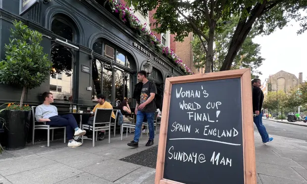 Licensing rules should be changed to allow pubs to serve alcohol outside their usual hours during “national moments”, the leading UK pub industry body has said, after restrictions limited sales during Sunday’s Women’s World Cup final.
