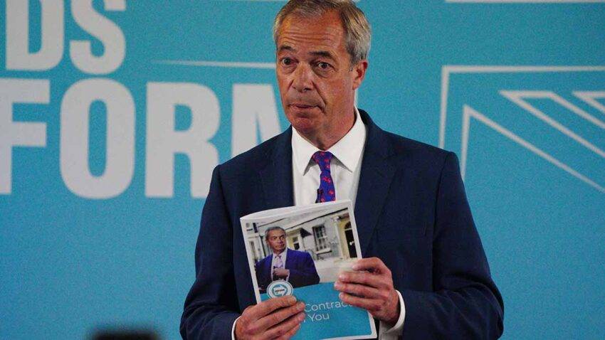 Reform UK has launched its 2024 general election manifesto, promising sweeping tax cuts and public sector reforms after overtaking the Conservatives in a recent poll.