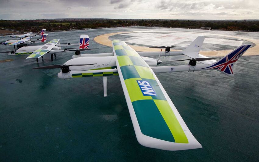 Drones could soon be deployed for NHS deliveries, offshore wind turbine inspections and supply missions to oil rigs under sweeping changes to the UK’s drone regulations planned for 2026.