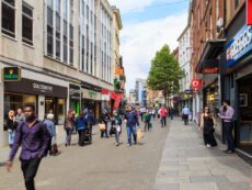 Retail sales across the UK fell sharply in May, recording their steepest monthly drop in 18 months, as consumers scaled back spending on essentials such as food and clothing, official figures show.
