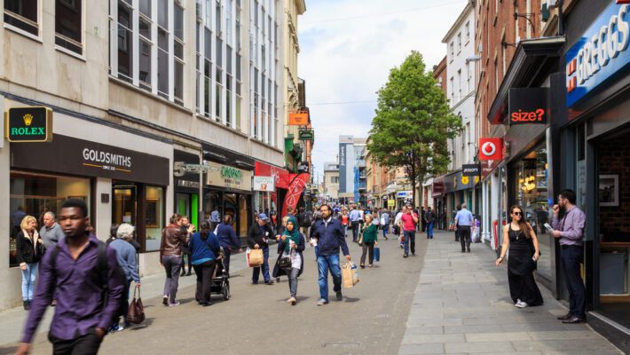 Retail sales across the UK fell sharply in May, recording their steepest monthly drop in 18 months, as consumers scaled back spending on essentials such as food and clothing, official figures show.
