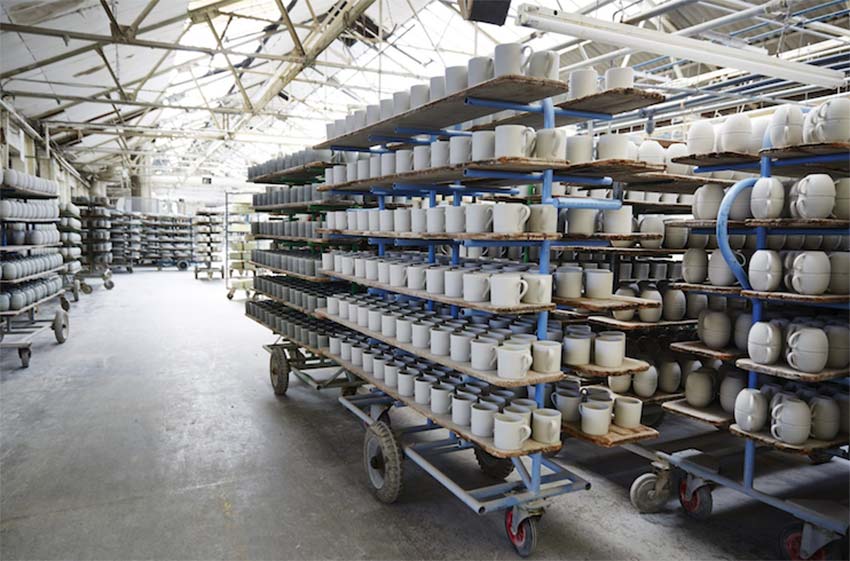 The GMB union has called on the government to commit to using UK-made pottery and tableware in all British embassies and High Commissions around the world, as part of a push to back the country’s struggling ceramics sector.