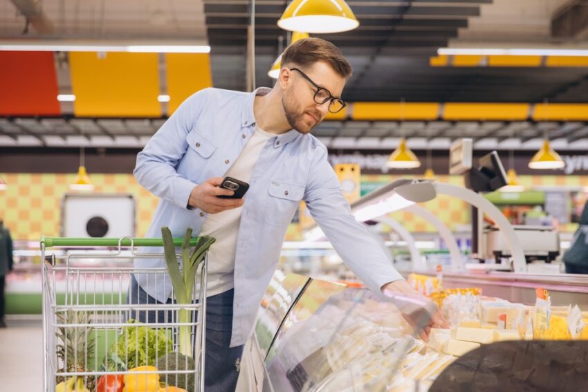 Food inflation has risen to its highest level in 18 months, driven by sharp increases in the cost of chocolate, butter and eggs.