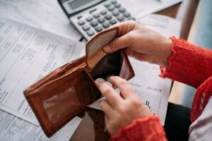 Fewer than half of Britons now carry a wallet as the decline of cash accelerates and smartphones and watches take over as the default way to pay, according to new research.